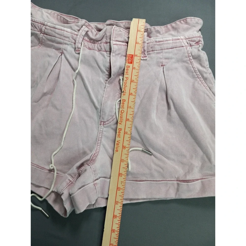 Paige Vintage Garden Rose Pleated Carly shorts size 28